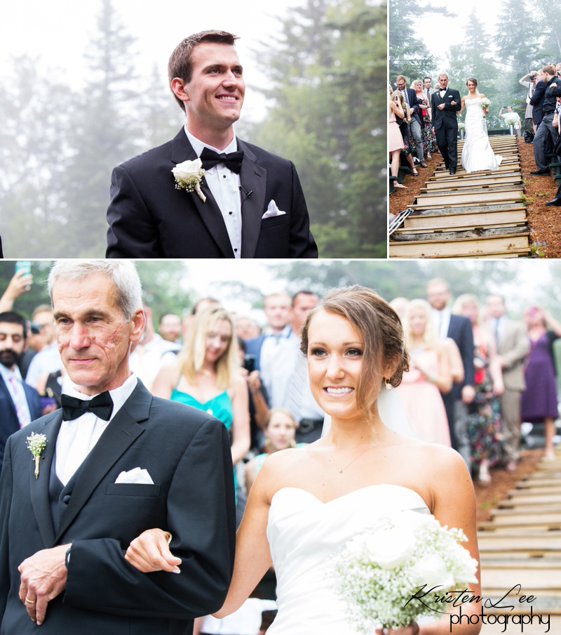 NH Weddings, NH Wedding Photographer, Loon Mountain, Loon Mountain Weddings, Mountain Wedding, wedding in the clouds